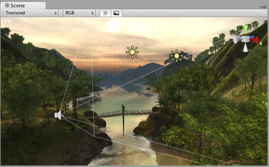 Unity3D基础教程1:界面学习