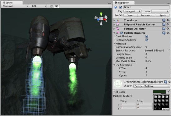 Unity3D基础教程2-4:粒子系统(Particle Systems)