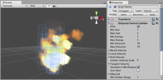 Unity3D基础教程2-4:粒子系统(Particle Systems)