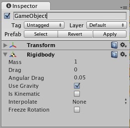 Unity3D基础教程2-2:使用组件(Using Components)