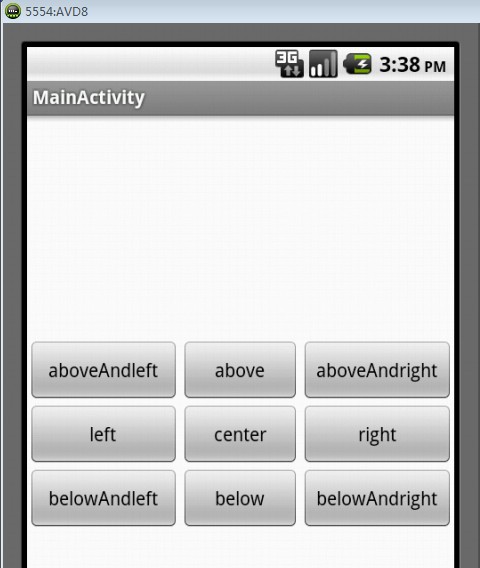 Android RelativeLayout布局的常用属性